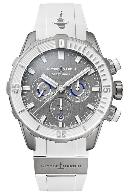 Ulysse Nardin Diver Chronograph "Great White" 1503-170LE-1A-GW/3A Replica Watch